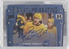 2021 Upper Deck Premier Signature Seats Rookies Tanner Jeannot #PSS-TJ Auto 0f5t
