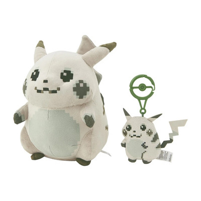 Pikachu Of The Beginning Plush Mascot Set 30th Anniversary Pokemon Red Green