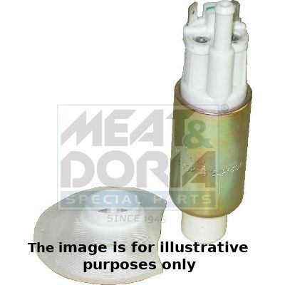 MEAT & DORIA Kraftstoffpumpe 76296E für CITROËN  passend für FIAT LANCIA