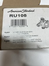 American Standard Flash Shower Rough-In Valve For PEX Cold Expansion Model RU108