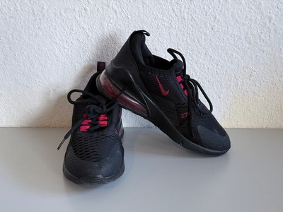 Nike Air Max 270 Women's Sneakers Athletic Shoes Black Pink Rose Size 37 AH6789