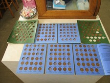 Lincoln Cents, 4 partial sets, Nice Book one, and some uncs in later books!  $99