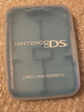 Nintendo DS Cartridge Game Case Blue Dust Cover