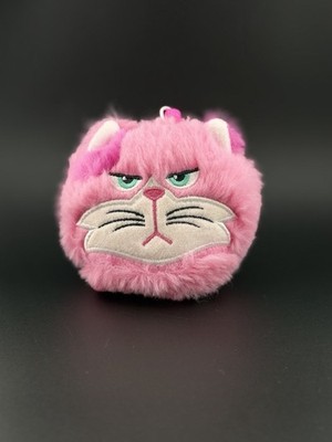 Hangry Petz Bag Clip 2024 Series 1, Lucy the Pink Cat Jay-Play, Hook Attached