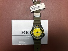 Seiko Prospex SRPF35K1 Yellow Monster Diver LImited Watch Men