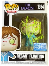Linda Blair signed Funko Pop Figure Floating Regan MacNeil The Exorcist Beckett