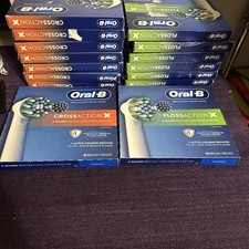 2 Box  s Oral-B CrossAction  floss, Action 20 Replacement, Toothbrush, Heads.