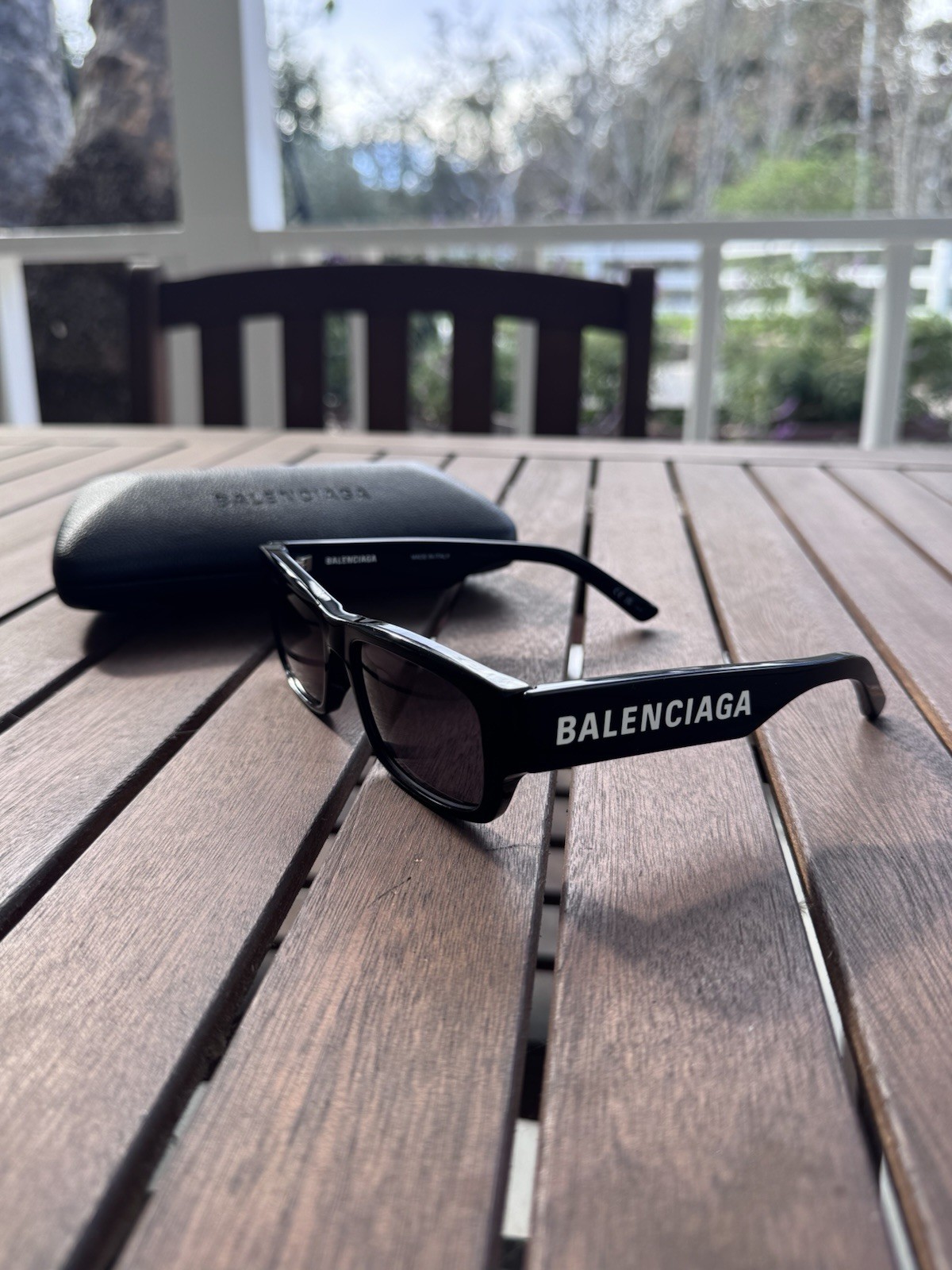 Balenciaga BB0260S Black Sunglasses – Excellent Condition