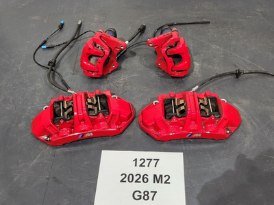 ✓21-26 OEM BMW G87 G80 G82 M2 M3 Front Rear Brake Calipers SET