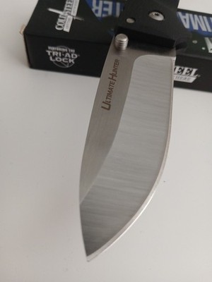 Cold Steel Ultimate Hunter Cts Xhp Black G10 Handle Folding Knife