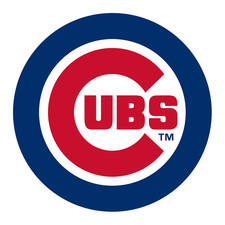 Chicago Cubs Logo- Die Cut Laminated Decal, M...