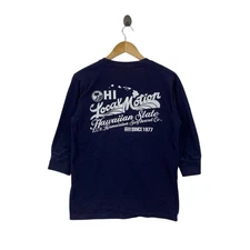 LOCAL MOTION HAWAII Oahu Store 50th Anniversary Tee Shirt Top Long Sleeve