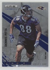 2010 Panini Rookies & Stars Longevity Rookie Sapphire 17/50 Dennis Pitta 5x0