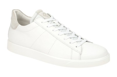 Ecco STREET LITE Herrenschuhe - sportliche Halbschuhe - Schnürschuhe weiß NEU