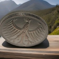 1964 D 5 SILVER EAGLE GERMAN D-MARK SS GOOD CONDITION SHINY