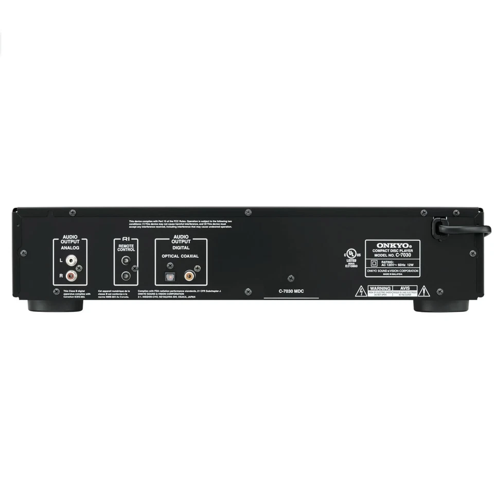 Onkyo C-7030 Home Audio CD Player - Black - Image 2 of 3