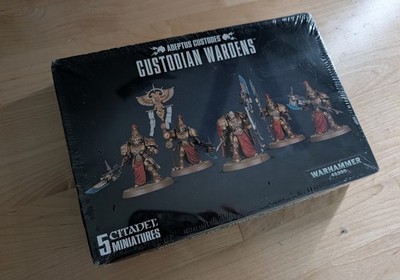 Warhammer 40K: Adeptus Custodes Custodian Wardens Games Workshop Miniatures NEW