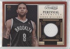 2013-14 Panini Timeless Treasures Perennial Materials Deron Williams #3 2o7