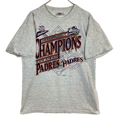 #ad #ad Vintage San Diego Padres 1998 National League Logo 7 T Shirt AN61474 $30.99