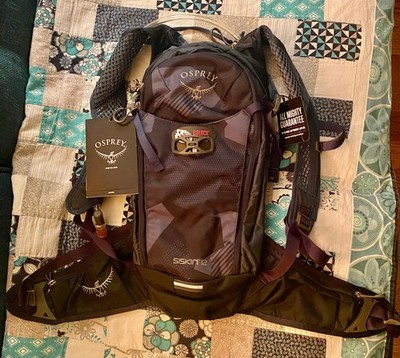 Osprey Backpack Siskin 12 Resevoir Bladder Slate Blue NEW Unused
