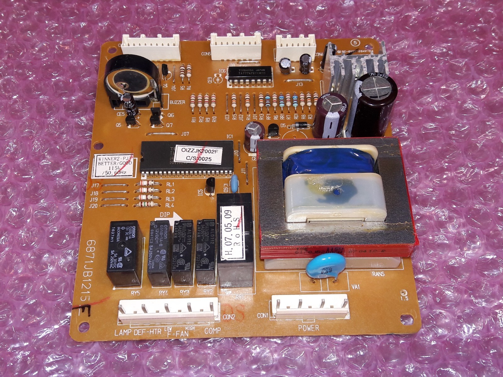 PERFECTLY GOOD - LG REFRIGERATOR - 6871JB1411J  Main PCB BOARD - 60 DAYS