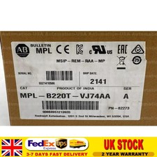 Allen-Bradley MPL-B220T-VJ74AA AC Servo Motor 0.62kW MPLB220TVJ74AA US Free Tax