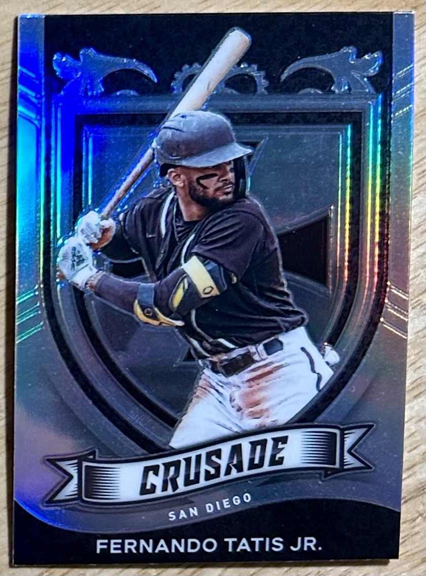 2021 Panini Chronicles Crusade #5 Fernando Tatis Jr. Silver Prizm Padres