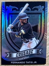 2021 Panini Chronicles Crusade #5 Fernando Tatis Jr. Silver Prizm Padres