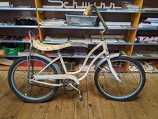 Original KG October 1971 White Schwinn Stingray Lil Chik 20" Single Speed Bike