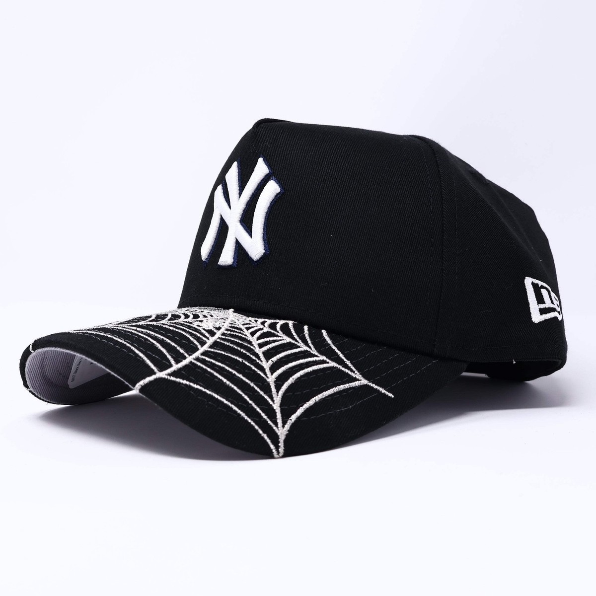 New York hat USA製　スウェード Baseball Hat New-York Distressed-Adjustable-Strapback