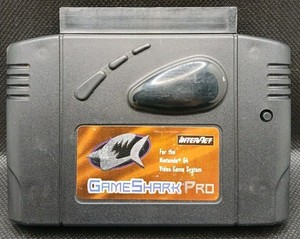 Gameshark Pro (Nintendo 64, N64) Interact Video Game Code Cartridge  V3.3