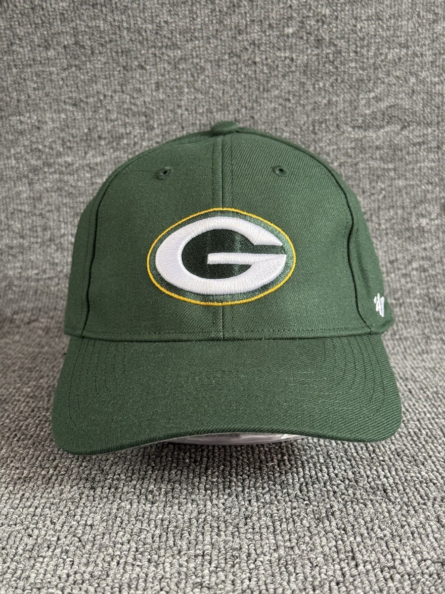 '47 Brand Green Bay Packers NFL Snapback Cap Curved Brim Green Hat