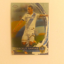 Topps 2014 Topps Chrome MLS - Marcelo Sarvas #24 LA Galaxy Soccer Card