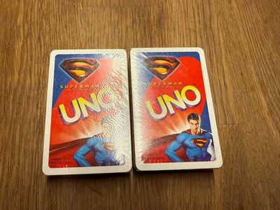 Mattel TM DC Comics UNO Spielkarten Superman Returns s06 Limitiert