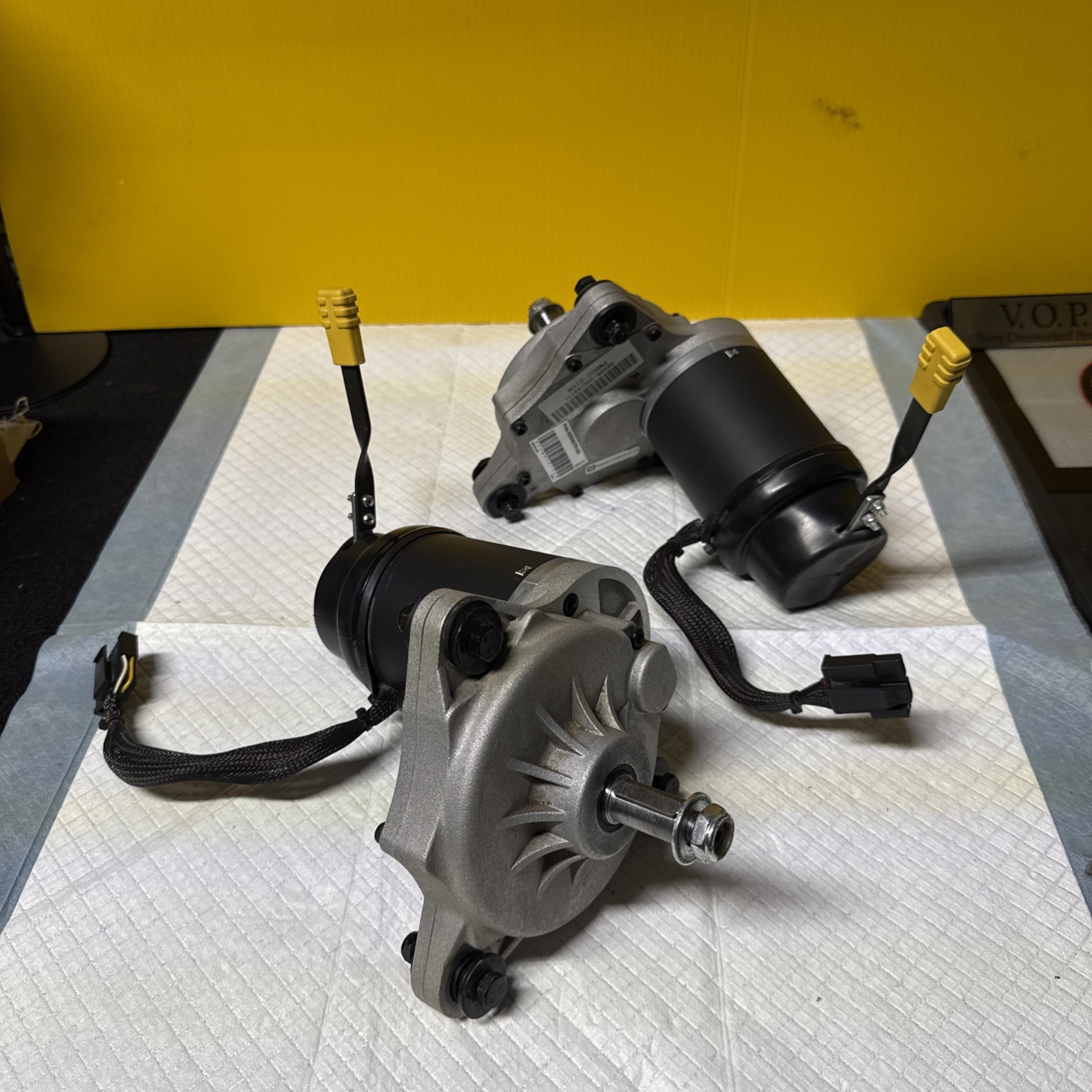 NICE Pair Pride Jazzy Select Elite, ES Motor SET Tested DRVMOTR1428 DRVMOTR1429