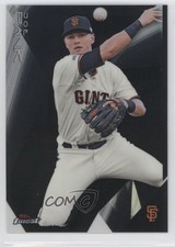 2015 Topps Finest Hot Box Black Refractor Joe Panik #97 0a3