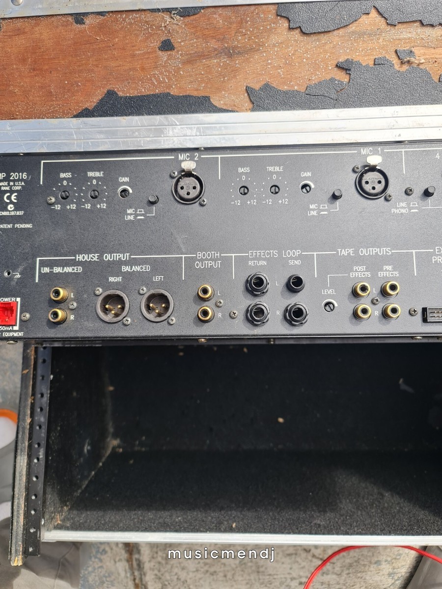 Rane MP 2016 Rotary Mixer W/ Power Supply | eBay Rane MP 2016 Rotary Mixer W/ Power Supply | eBay