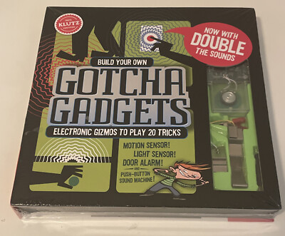 #ad #ad Klutz Build Your Own Gotcha Gadgets DIY Electronics Kit Sounds 20 Gizmos $38.86