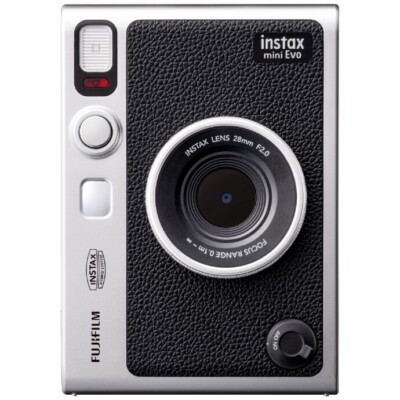新品　FUJIFILM instax mini Evo ブラック　type-B Fujifilm Instax Mini Evo Hybrid Instant Camera (Black) | eBay