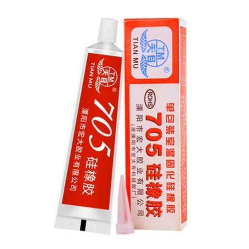 705 High Temperature Clear Silicone Rubber Sealant D8 P3 S Glass D5B7 - Afbeelding 9 van 12