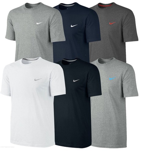 Men's Nike Logo T-Shirt, Top - Retro Vintage Branded Sports Cotton  - Imagen 1 de 16