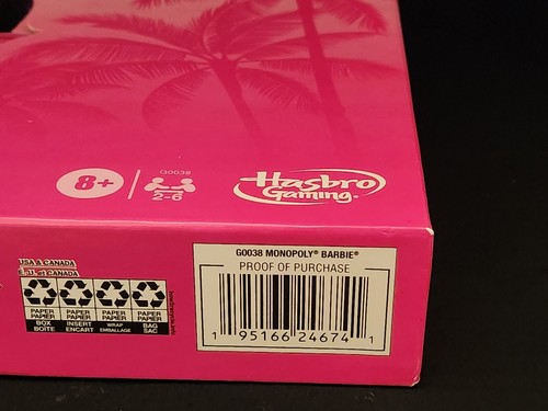 Mattel 2023 Hasbro Monopoly Barbie Step Into Your Dream World Juego de Mesa Precintado - Imagen 4 de 17