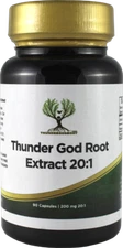 90 Thunder God Vine Root 20:1 200mg Capsules Tripterygium Wilfordii Extract