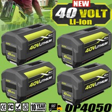 1-4PACK For Ryobi 40 Volt 6.0Ah Battery High Capacity Lithium ion OP4050 OP40602