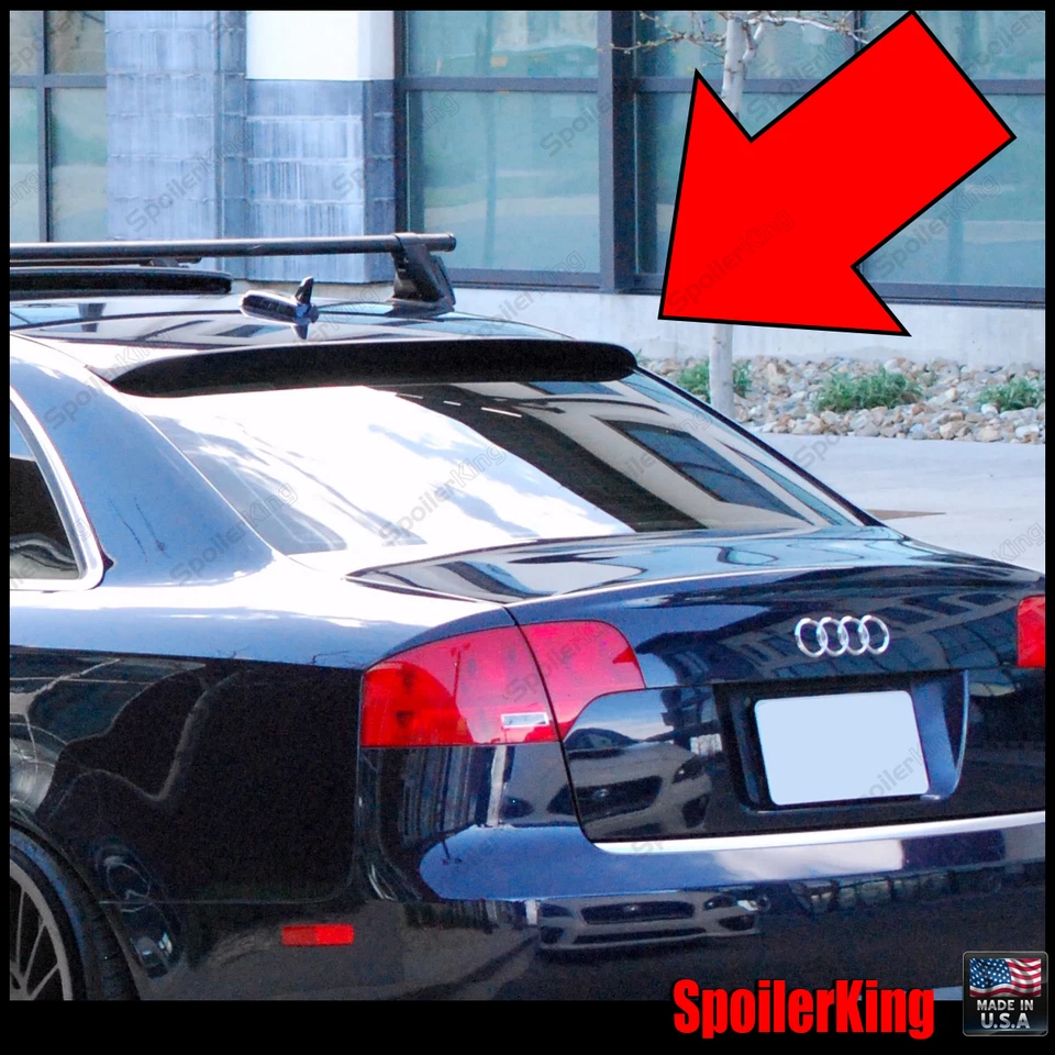SpoilerKing #380R alerón techo ventana trasera (se adapta a: Audi A4 / S4 B6 2002-2004) Foto 2 de 4