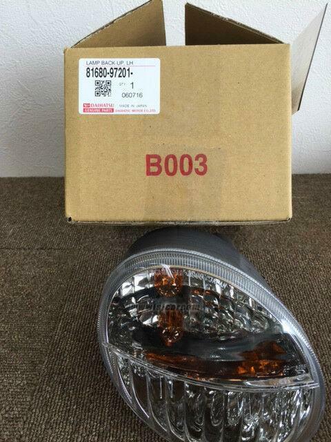 DAIHATSU COPEN L880K BACK UP LAMP LH 81680-97201 იაპონური