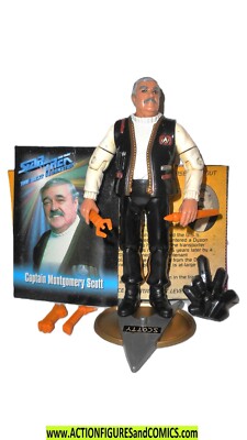 Star Trek TNG playmates 1993 Captain MONTGOMERY SCOTT next