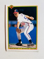 1990 BOWMAN #326 STEVE OLIN ROOKIE NM-MT MLB BASEBALL CARD