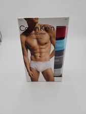 4 Pack Calvin Klein Cotton Classic Fit Briefs 2XL XXL Men's Underwear New
