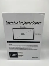 Portable Projector Screen 100 Inches NEW
